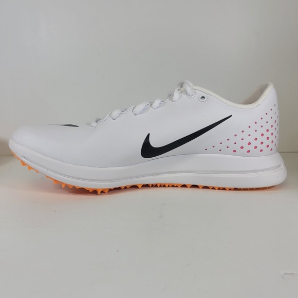Size 8.5 Men Nike Triple Jump Elite 2 Rawdacious Track Field White Spikes AO0808 - Picture 4 of 11